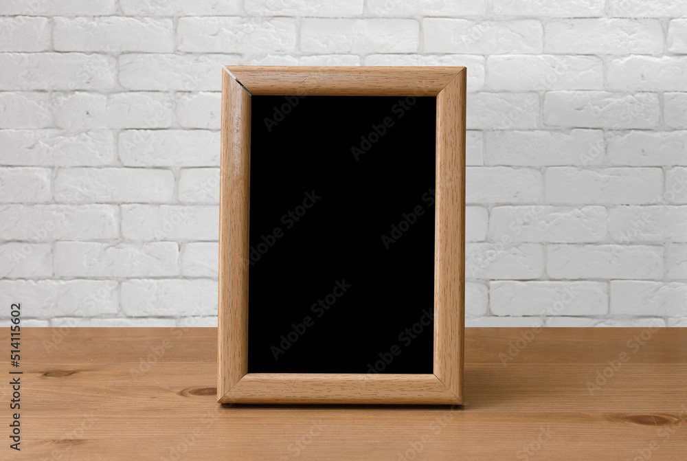 photo frame on the table photo frame on the table