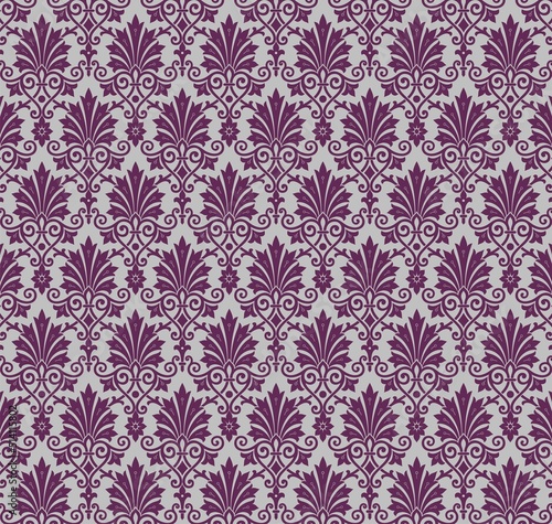 traditional paisley floral pattern , textile swatch , royal India 