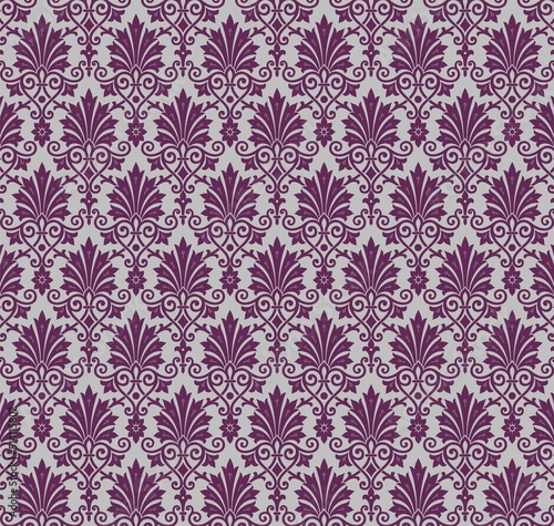 traditional paisley floral pattern , textile swatch , royal India	