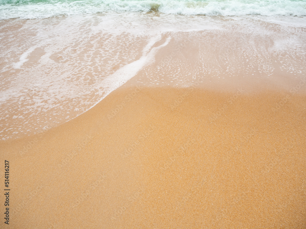 Soft wave on sand beach at coast with blue sea ocean tropical nature. tourism vacation travel summer in holidays. white texture wallpaper island flat lay. Soft wave on sand beach at coast with blue sea ocean tropical nature. tourism vacation travel summer in holidays. white texture wallpaper island flat lay.