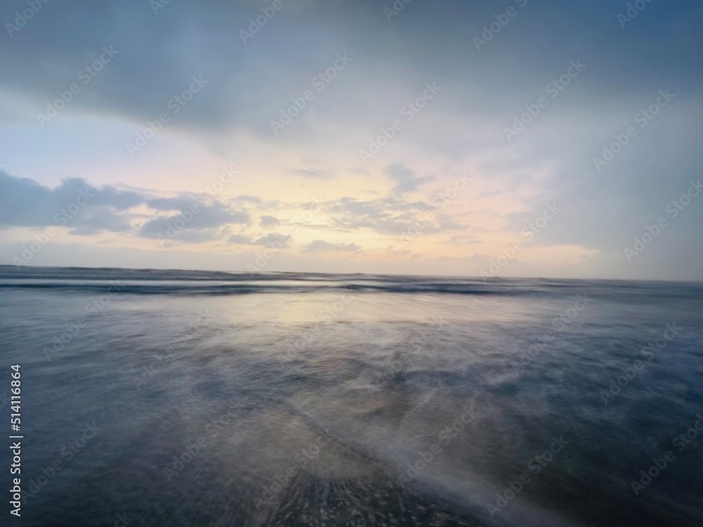 Fototapeta premium sunset over the sea