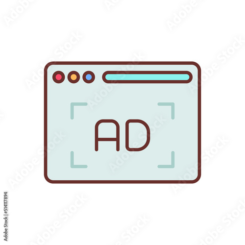 Ad Campaign icon in vector. Logotype