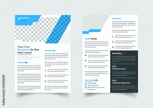 Corporate Case Study Template Design