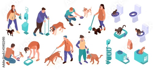Cleaning Pets Poop Set