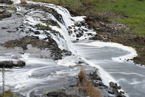 waterfall in a river