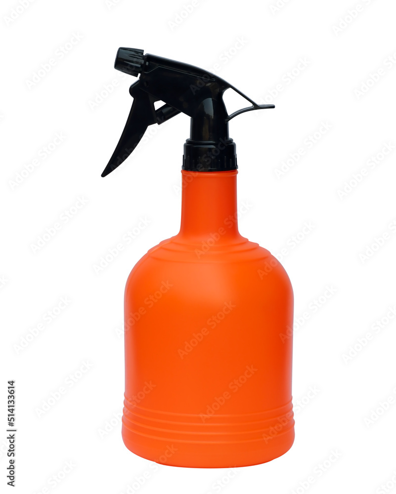 spray water or chemical spray bottle isolated on white background. spray water or chemical spray bottle isolated on white background.