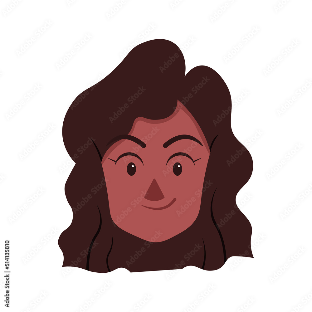 Woman Face Avatar Profile Picture