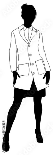 Female Scientist Engineer W...