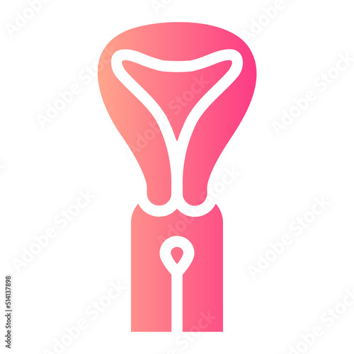 pap smear gradient icon