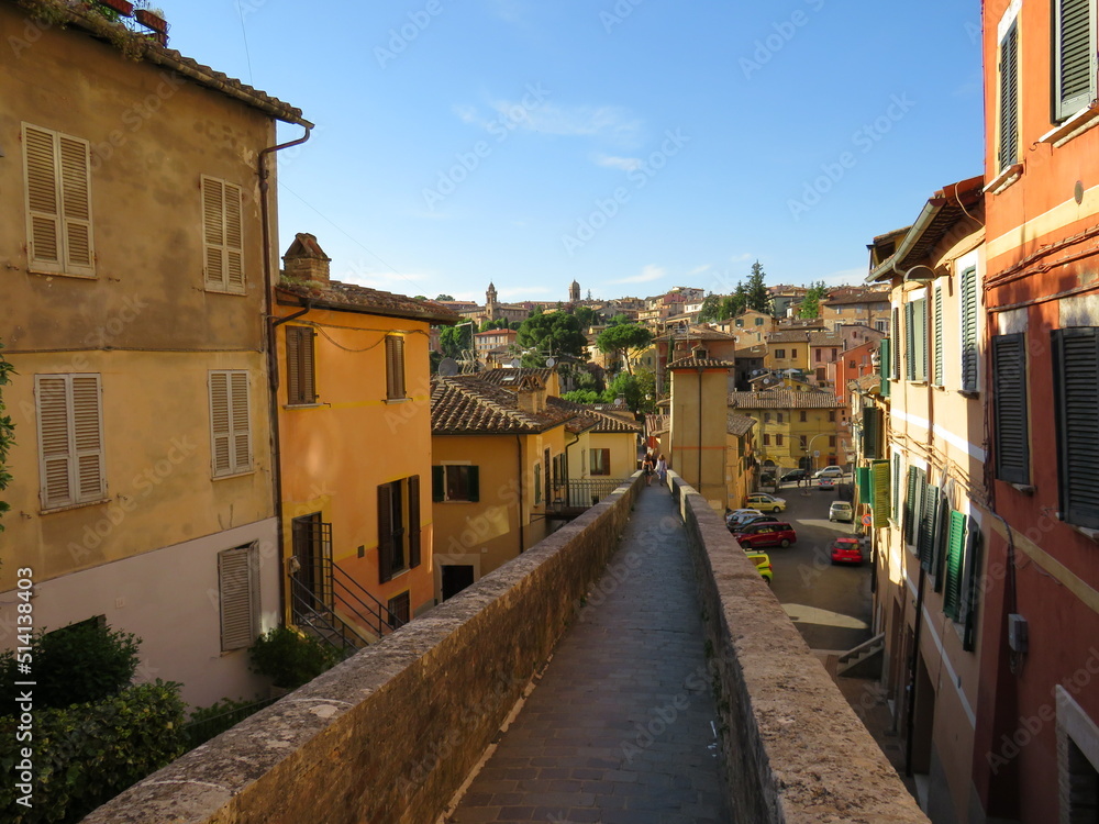 acquedotto medievale, Perugia, Umbria, Italia