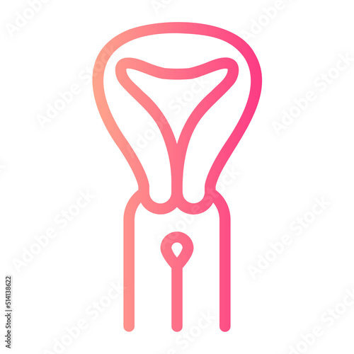 pap smear gradient icon
