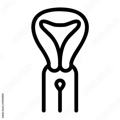 pap smear line icon