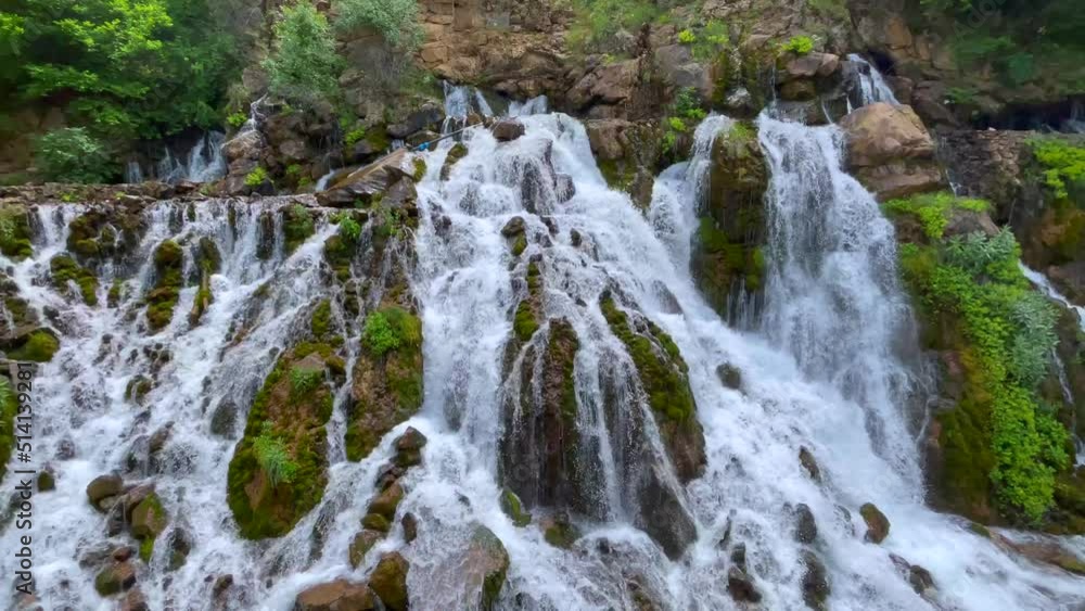 Tomara Waterfall is located in the Siran district of Gümüşhane city Tomara Waterfall is located in the Siran district of Gümüşhane city