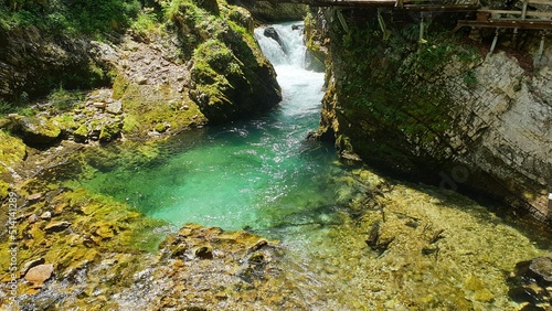 River Radovna in Vintgar Gorge