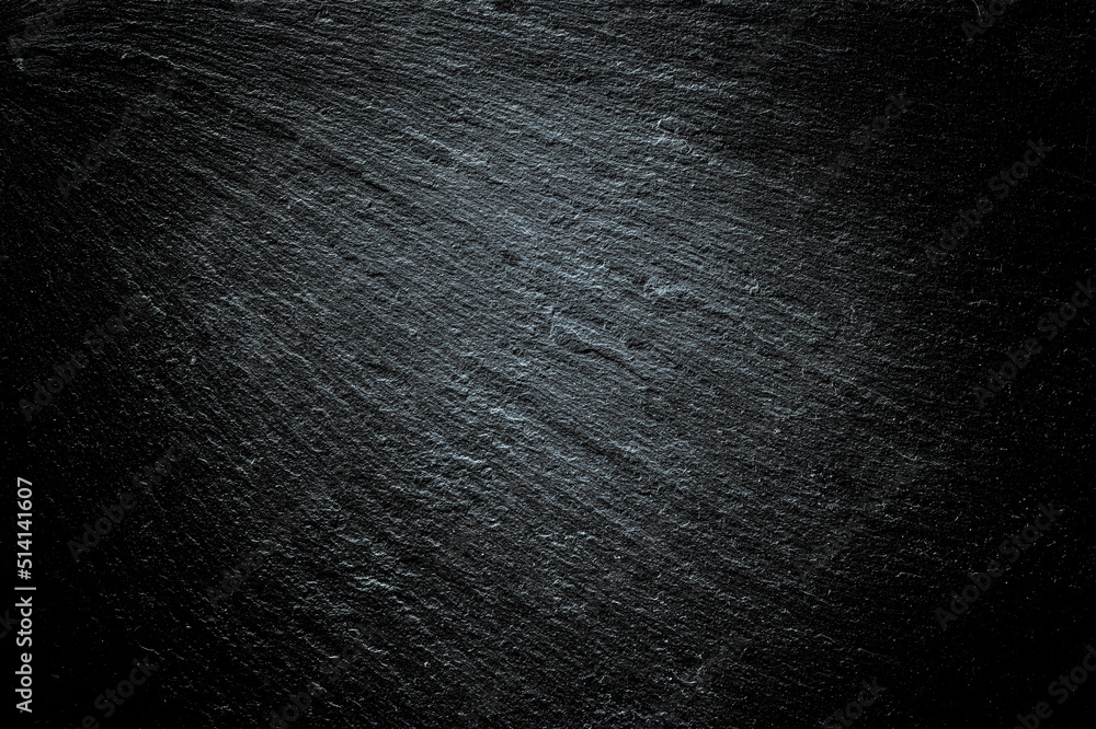 Fototapeta premium abstract black texture background from black stone slate