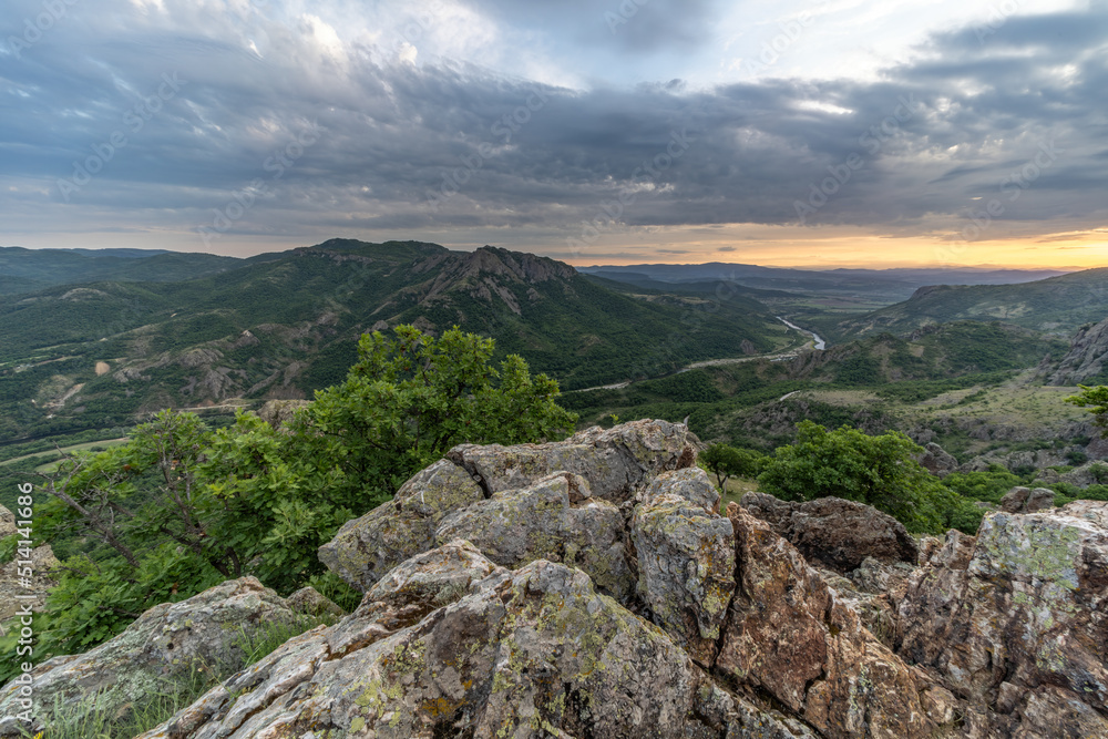 Rhodopes Mountain Range in Southeastern Europe, Bulgaria