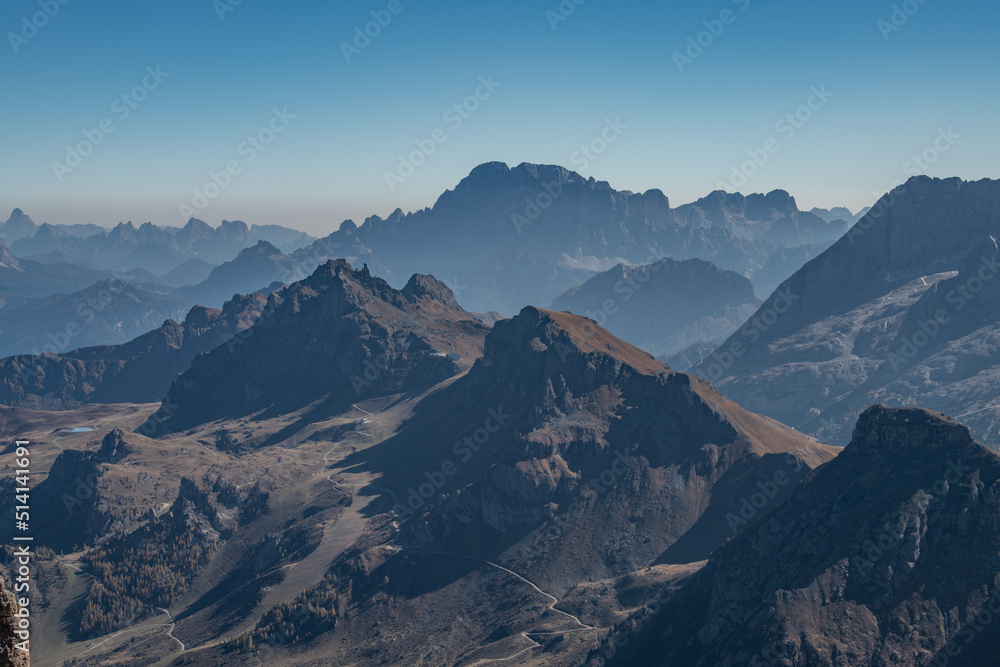 Beautiful sunset in the Italian mountains.Dolomiti, Europe. Beautiful sunset in the Italian mountains.Dolomiti, Europe.