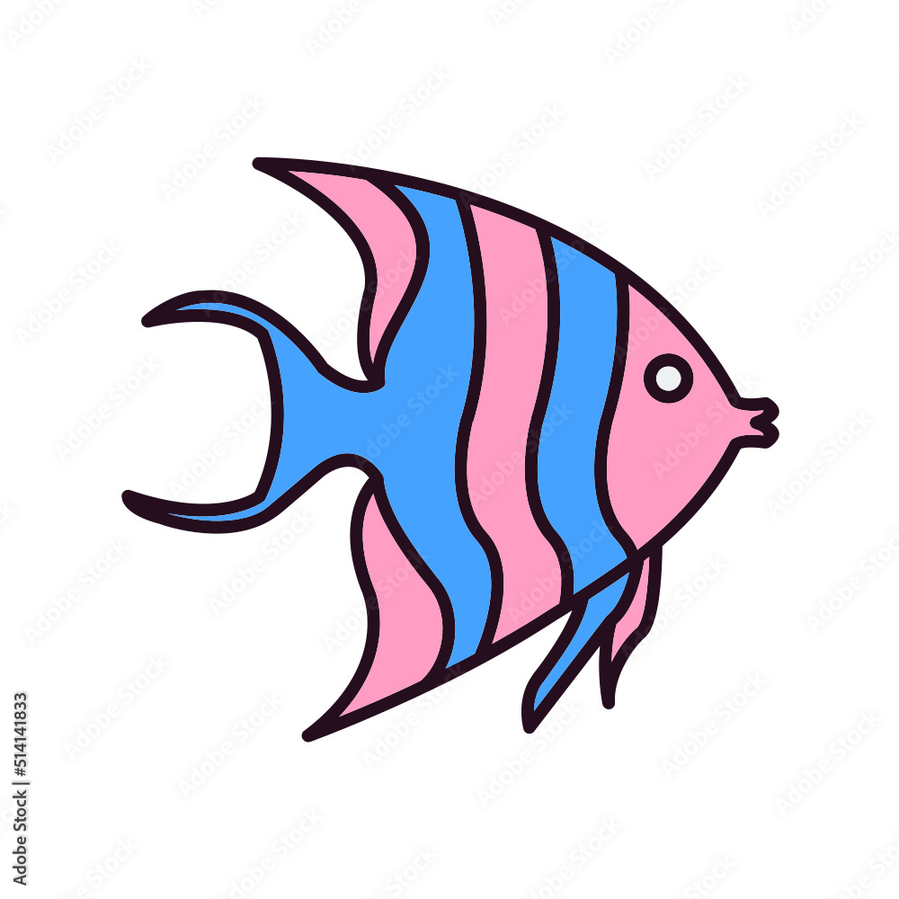 Angel Fish Icon Angel Fish Icon