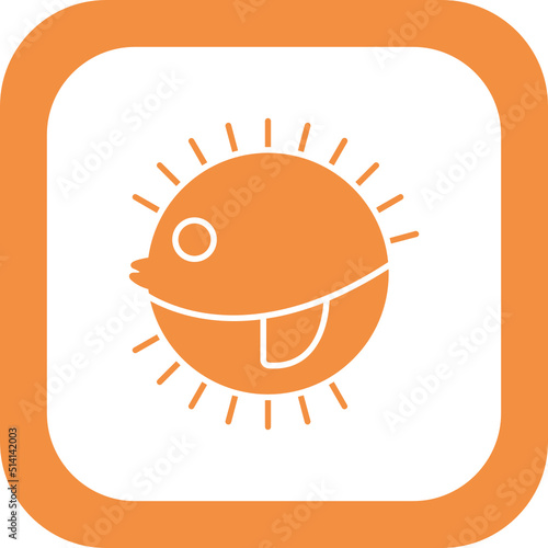 Puffer Fish Icon photo