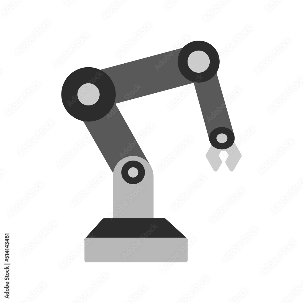 Robot Arm Icon Robot Arm Icon