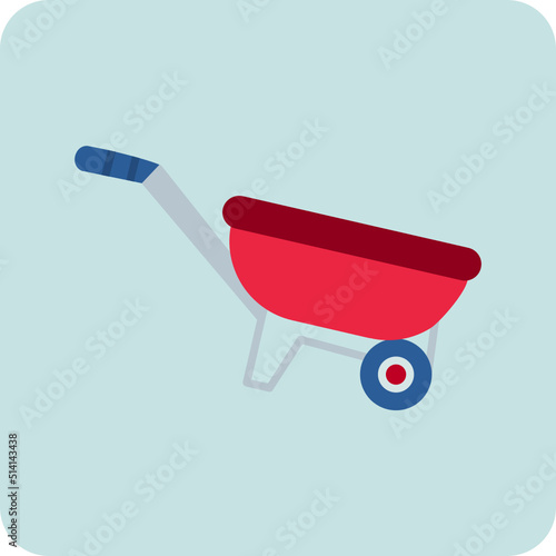 Wheel Barrow Icon