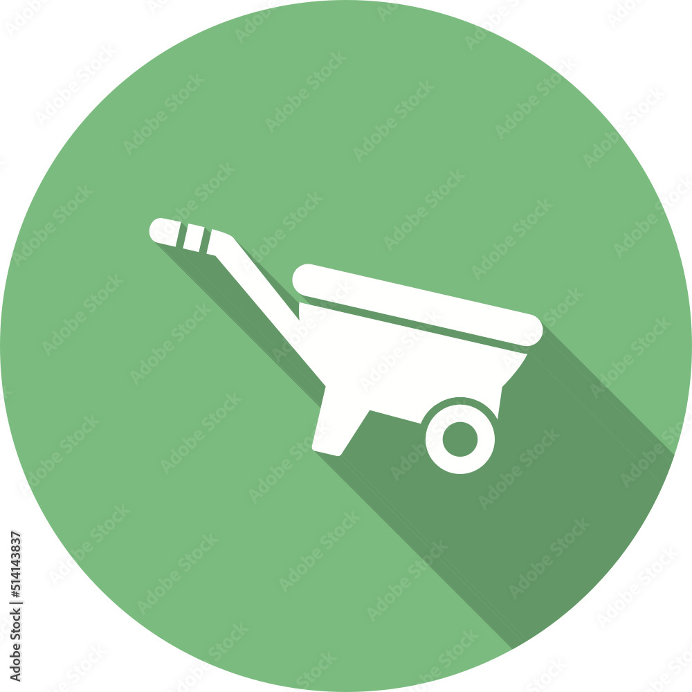 Wheel Barrow Icon Wheel Barrow Icon