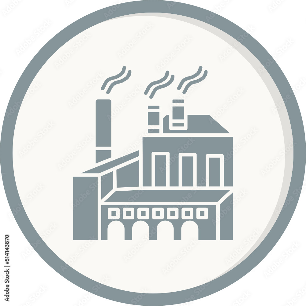 Naklejka premium Industry Icon