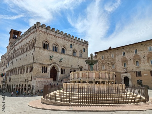 piazza IV Novembre, Perugia, Umbria, Italia photo