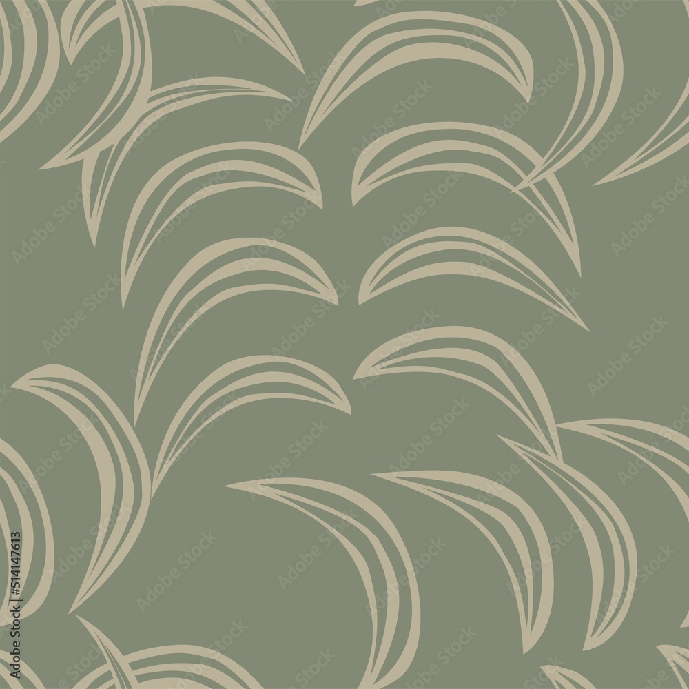 Tropical Leaf Seamless Pattern Design Tropical Leaf Seamless Pattern Design