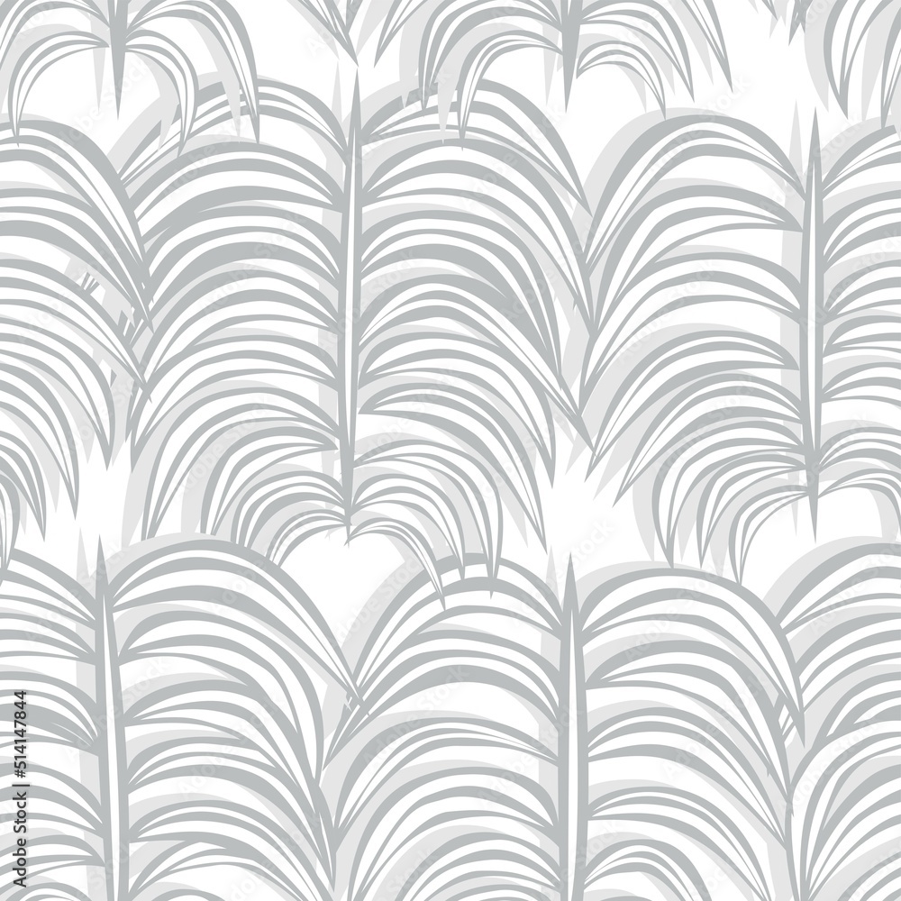 Tropical Leaf Seamless Pattern Design Tropical Leaf Seamless Pattern Design