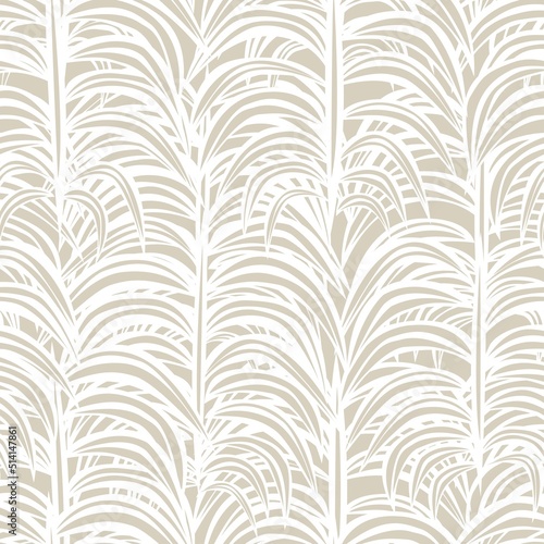 Tropical Leaf Seamless Pattern Design