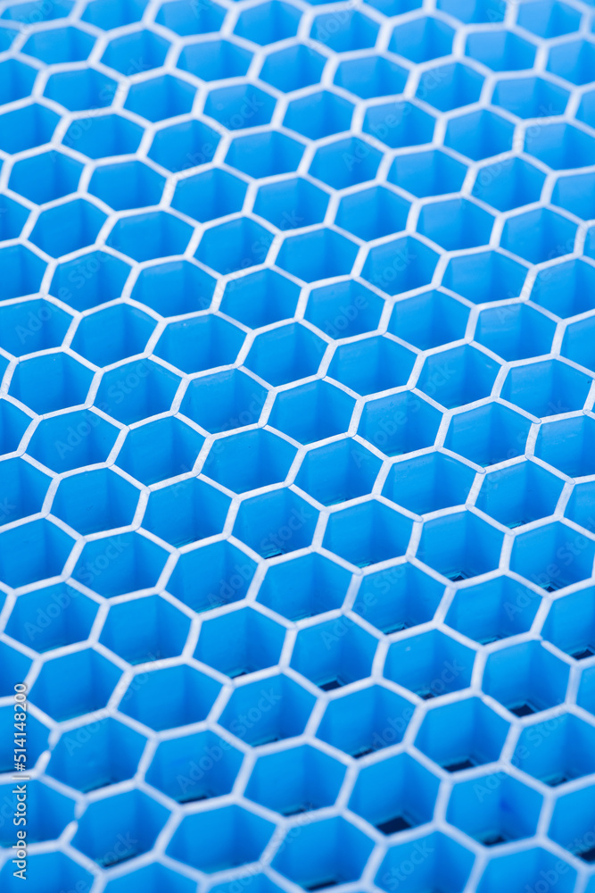 abstract blue honeycomb hexagon design background abstract blue honeycomb hexagon design background