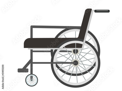 Wheelchair vector illustration.  isolated icon