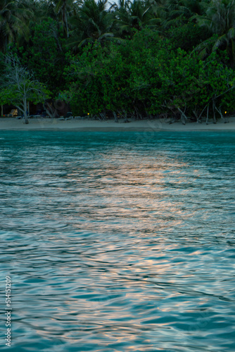 Sonnenuntergang auf den Malediven /Indischer Ozean
