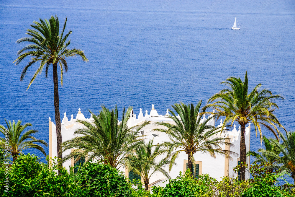 finca S´Estaca, propiedad del actor Michael Douglas, Valldemossa, Parque natural de la Sierra de Tramuntana, Mallorca,Islas Baleares,Spain.