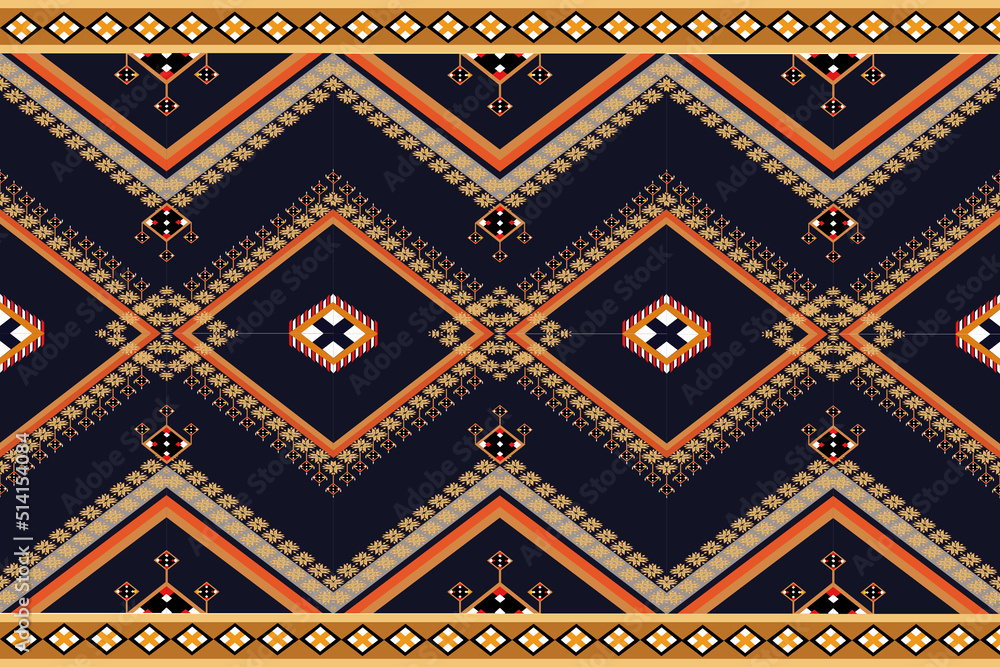 Square shape, orange, gray, cross each other, decorated with flowers. ethnic ,ikat ,geometric,native,tribal,boho,motif,
aztex,textile,africa on a dark circle background For clothes, home decorations.
Square shape, orange, gray, cross each other, decorated with flowers. ethnic ,ikat ,geometric,native,tribal,boho,motif,
aztex,textile,africa on a dark circle background For clothes, home decorations.