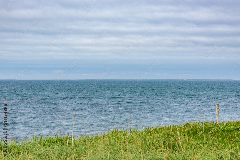 View of the Cape Nosappu in Nemuro, Hokkaido, Japan, the easternmost point in Japan which is open to the public.