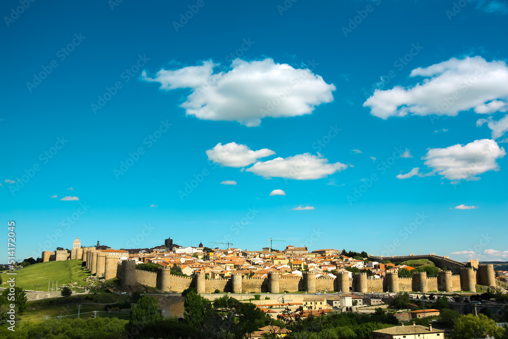 Naklejka premium muralla de avila