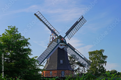 the Seefelder mill in Stadland Lower Saxony