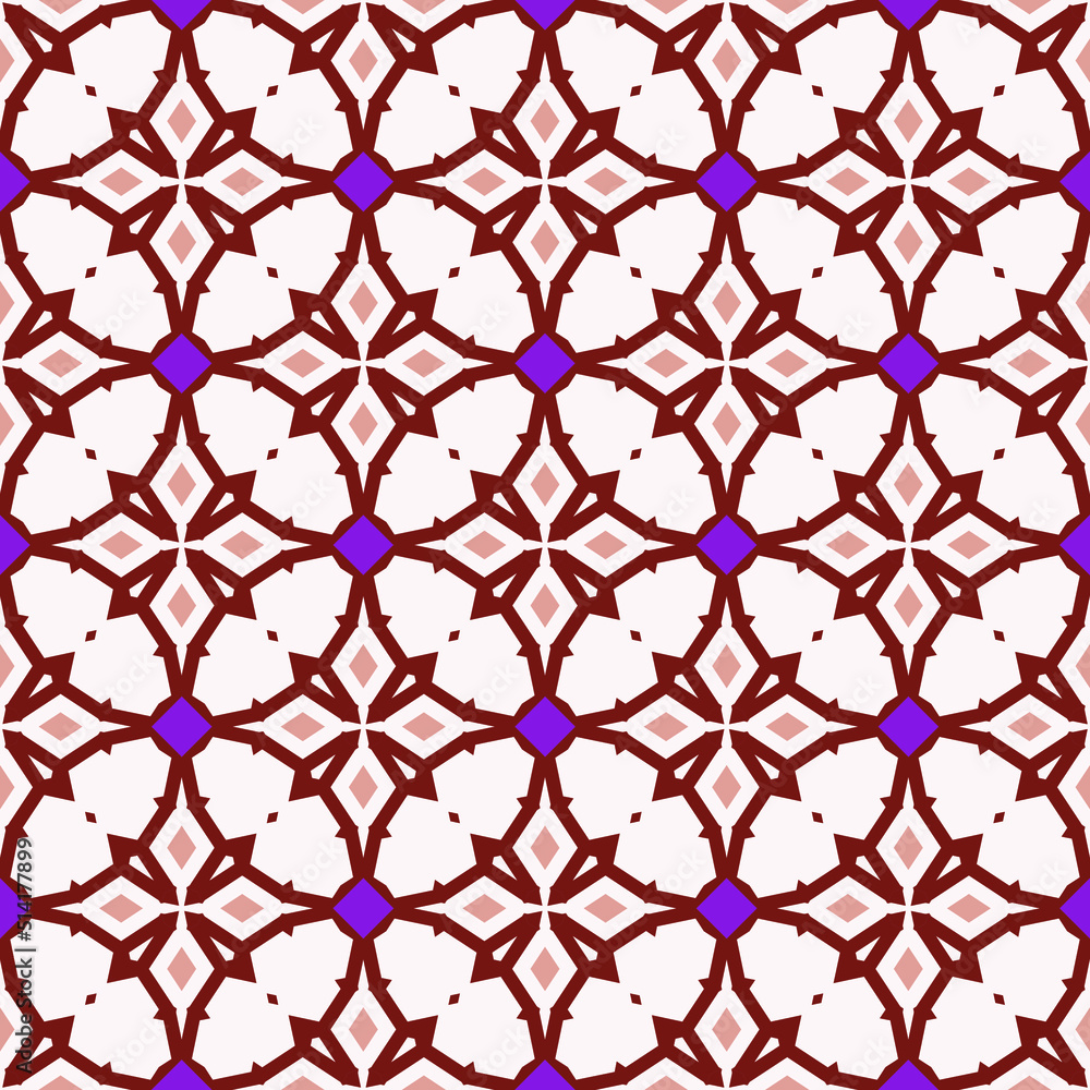 Naklejka premium Graphic modern pattern. Decorative print design for fabric, cloth design, covers, manufacturing, wallpapers, print, tile, gift wrap and scrapbooking.