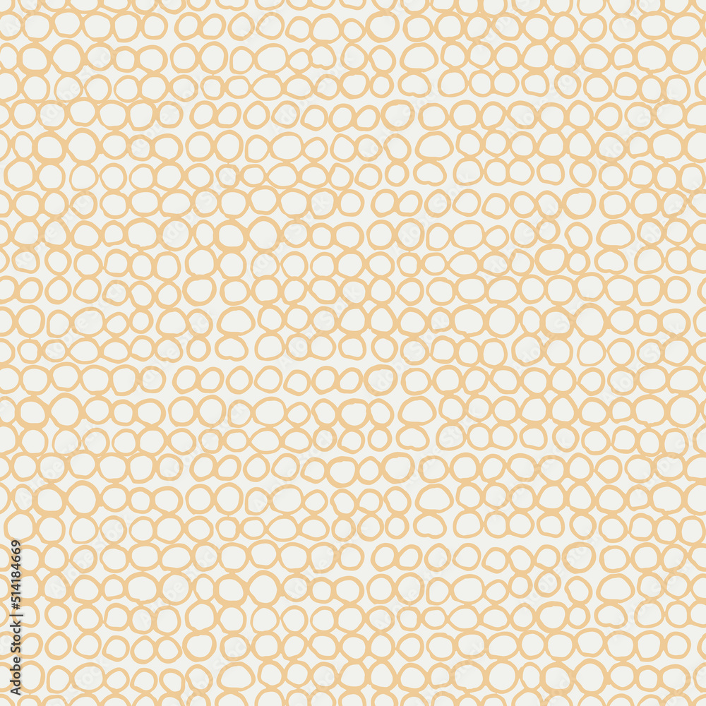 Seamless abstract pattern with hand drawn circles Seamless abstract pattern with hand drawn circles