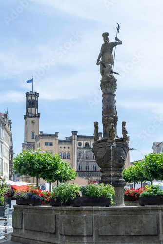 City of Zittau in Saxony Germany - city center photo