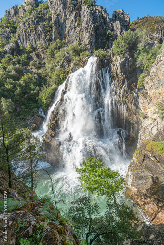 Uçansu (cündüre)Waterfall, which is born in Gündoğmuş district at the summit of the Taurus Mountains and is approximately 50 m high, is known as the ‘hidden paradise in the forest.’ photo