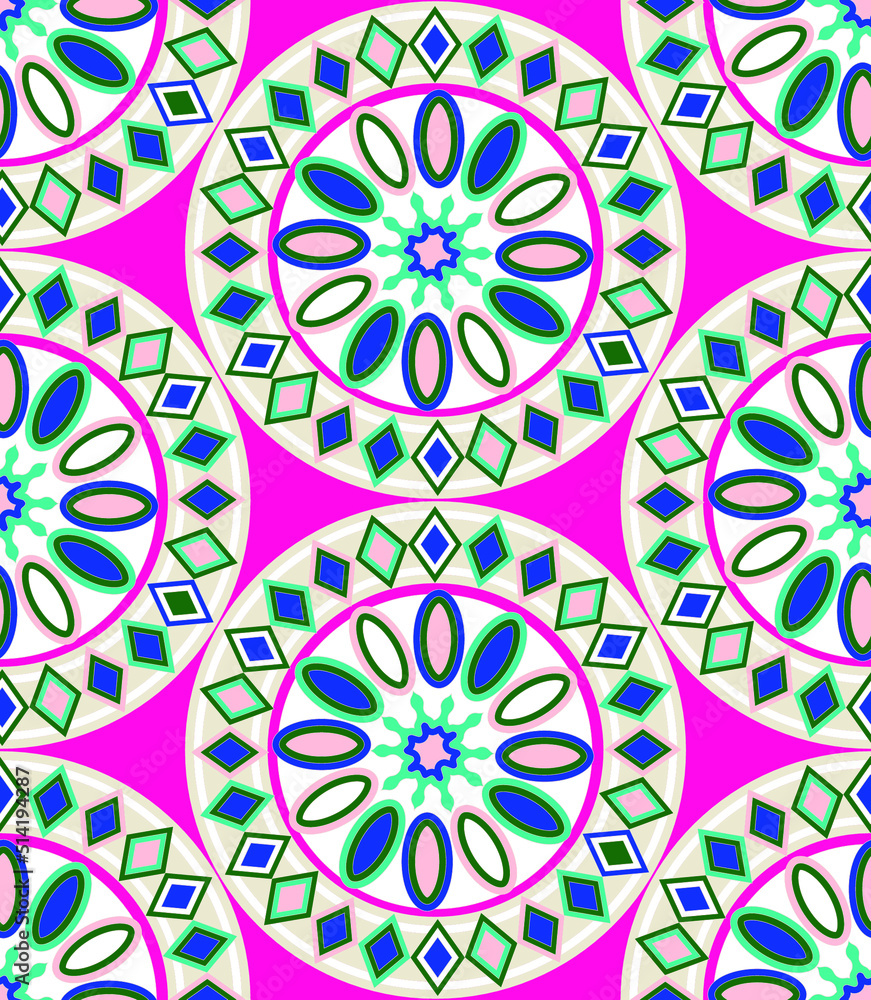 Abstract Geometric Trendy Fashion Contemporary Pattern Seamless Scarf Style Circles Diamonds Vector Design Perfect for Allover Fabric Print Abstract Geometric Trendy Fashion Contemporary Pattern Seamless Scarf Style Circles Diamonds Vector Design Perfect for Allover Fabric Print
