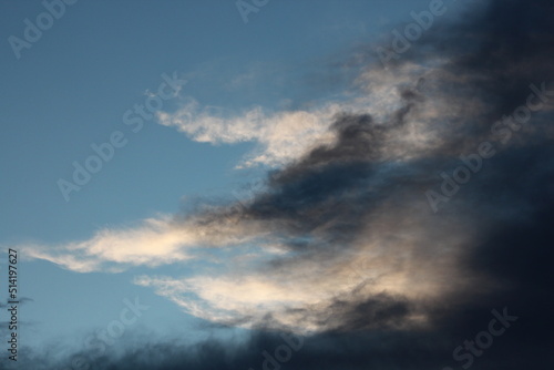 ciel et nuages en Normandie