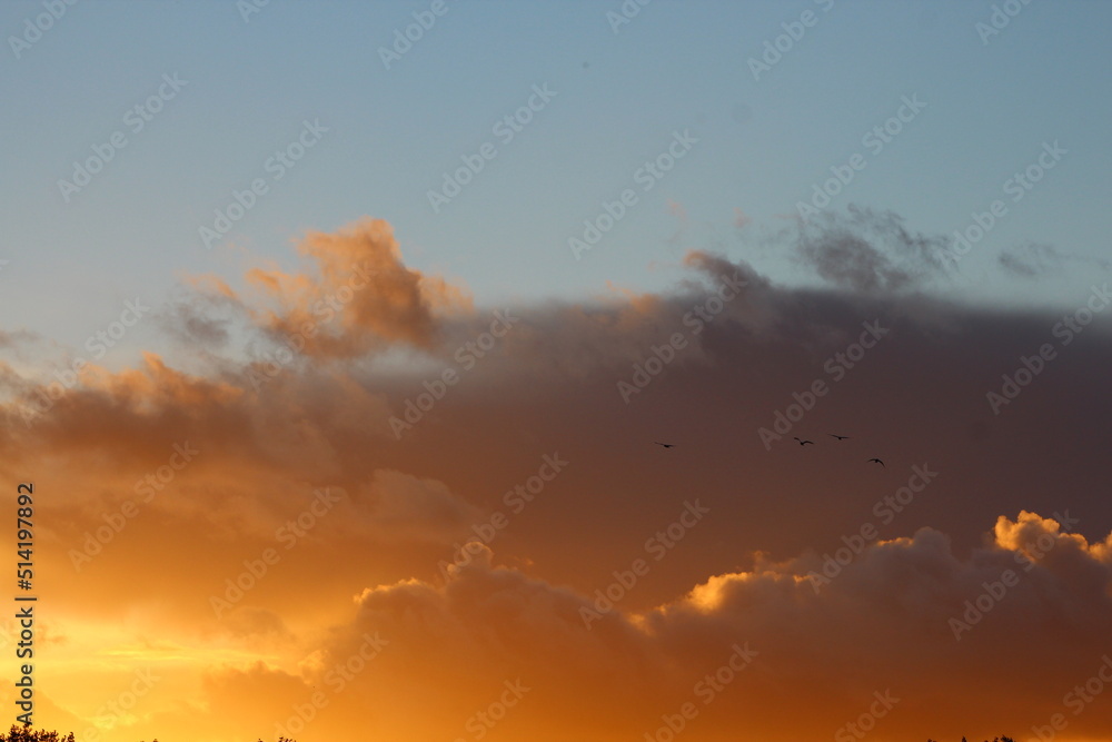 ciel et nuages en Normandie