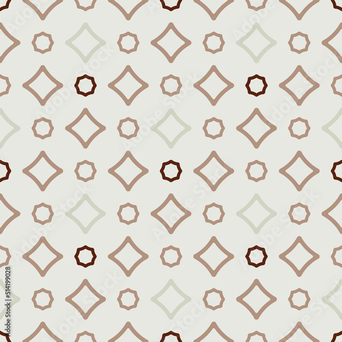 Coffee figures are simple. Interior design and print for decoration. Seamless pattern for stylish design. Simple coffee pattern.