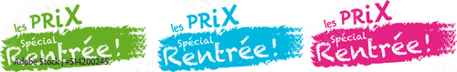 Écriture à la craie tableau d'école, les prix spécial rentrée des classes !