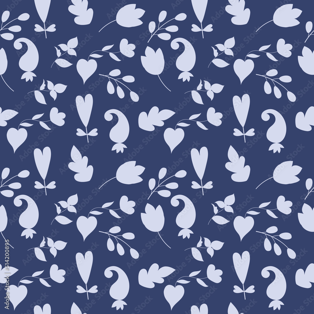 Floral Vector Seamless Pattern design