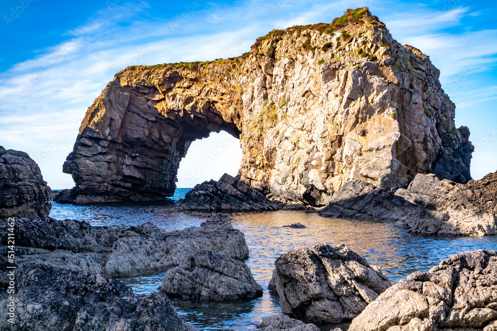Fototapeta premium The Great Pollet Sea Arch, Fanad Peninsula, County Donegal, Ireland